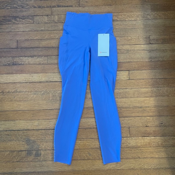 NWT - Lululemon Fast and Free HR Tight 25" Leggings - Pockets Sz 4 - Picture 3 of 13